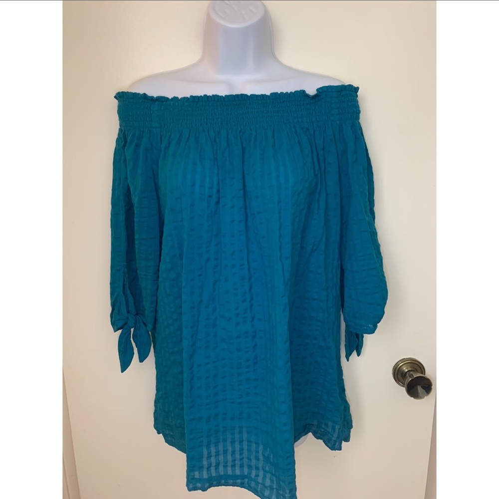 Caslon off the shoulder 3/4 sleeve blouse